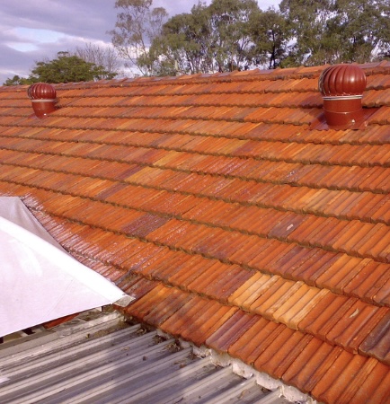 Roof treatment after cleaning